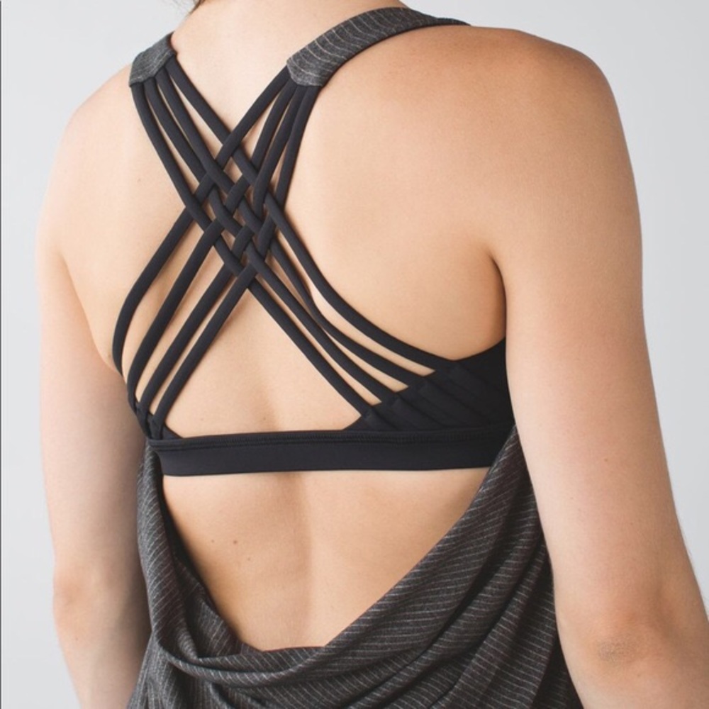 Lululemon free to be wild 2 in 1 tank green size S